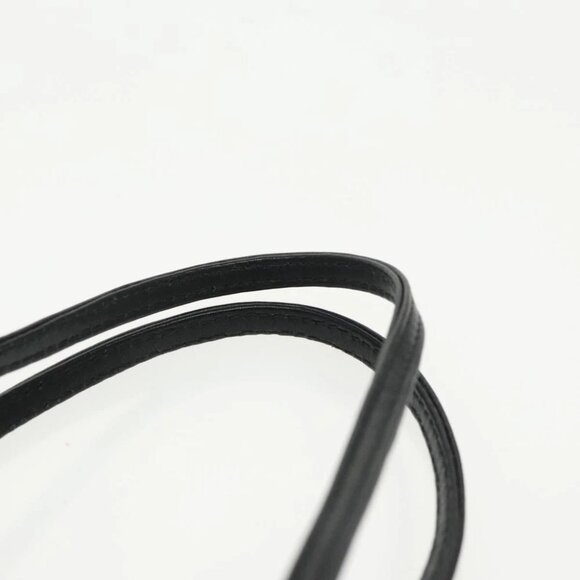 PRADA Chain Shoulder Bag Nylon Black Silver Auth 100262AV - Picture 9 of 14